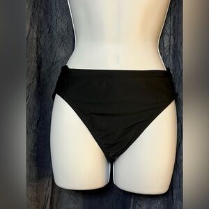 Shade & Shore Women’s Black Bikini Bottoms Size Small NWOT